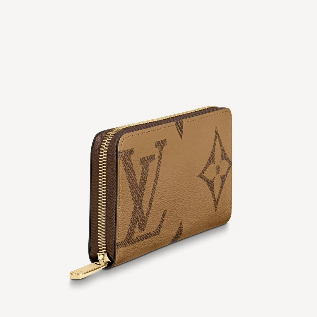 Louis Vuitton REVERSE GIANT ZIPPY Monogram Wallet Case