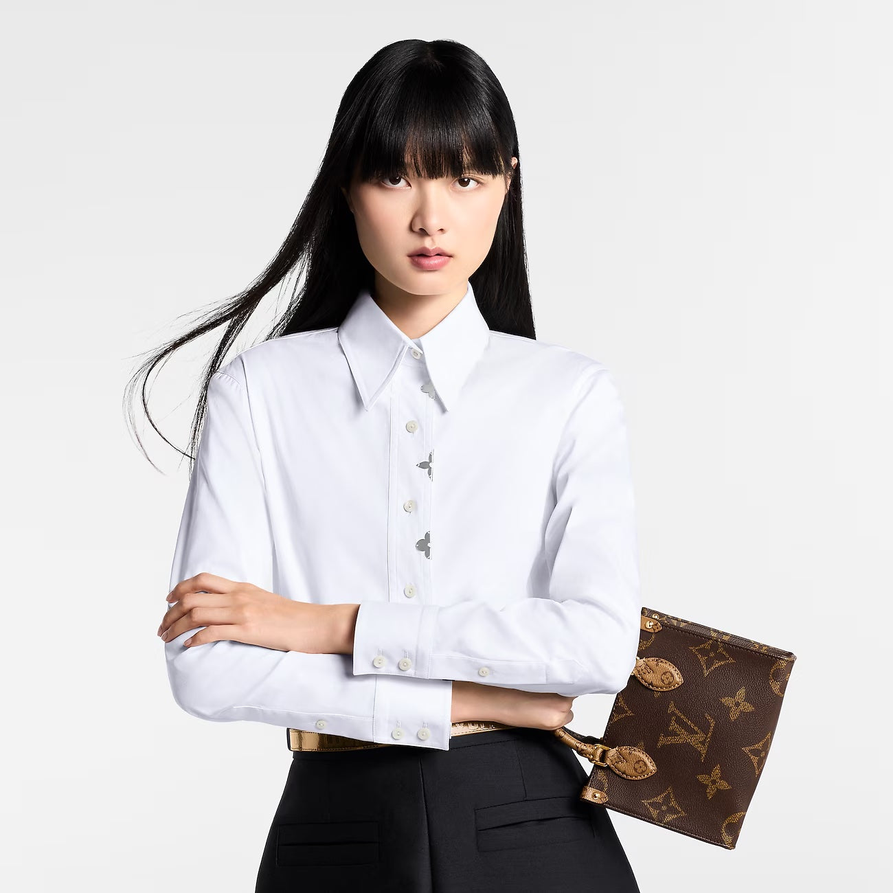 Louis Vuitton REVERSE GIANT "ONTHEGO" BB Monogram Tote Bag