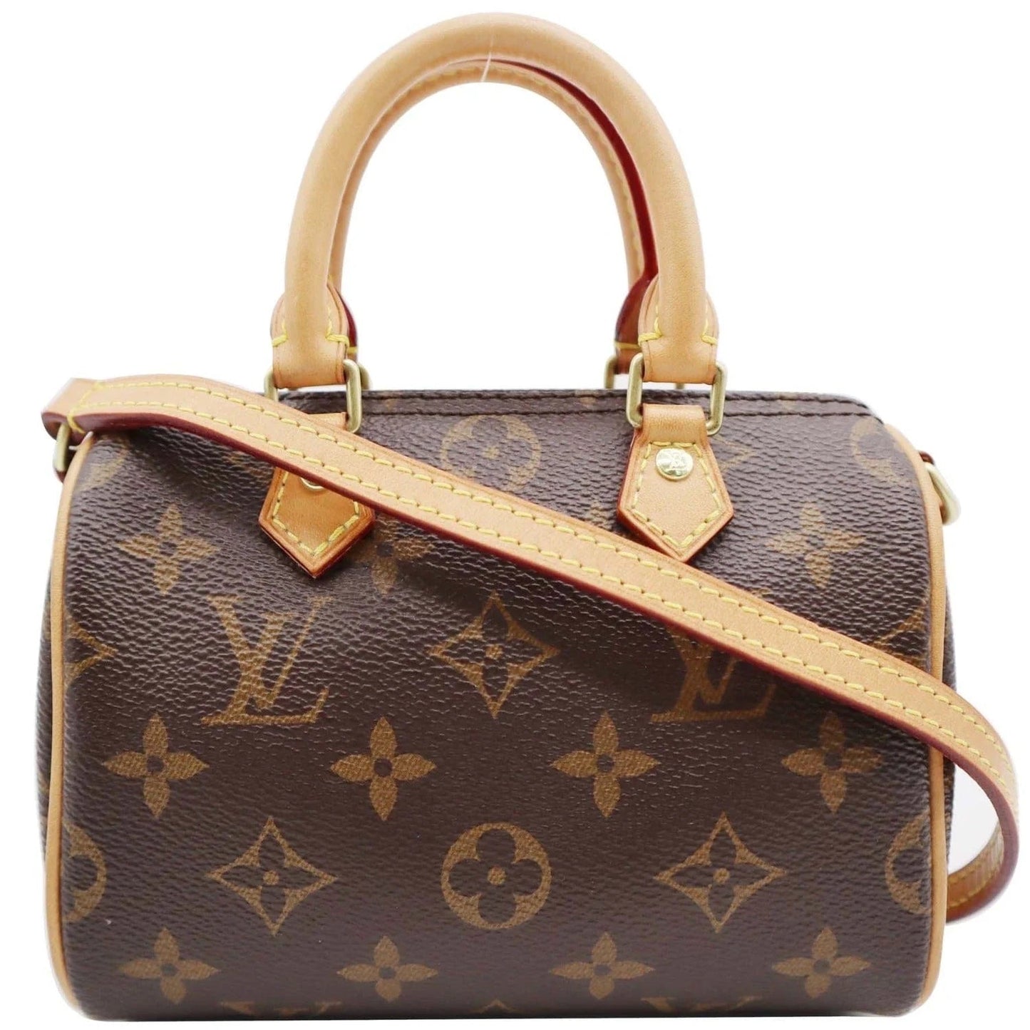 Louis Vuitton SPEEDY Monogram Nano Handbag Speedy Bag