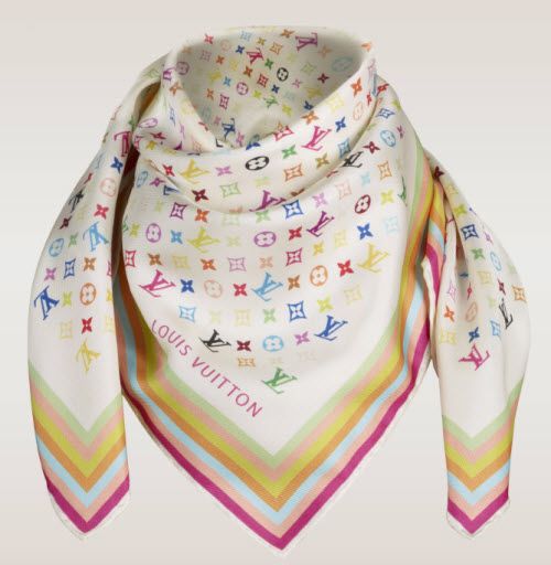 Louis Vuitton SILK SCARF Monogram Multicolor
