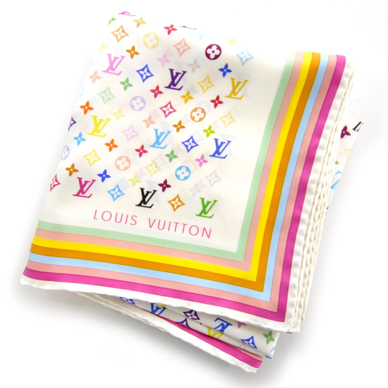 Louis Vuitton SILK SCARF Monogram Multicolor
