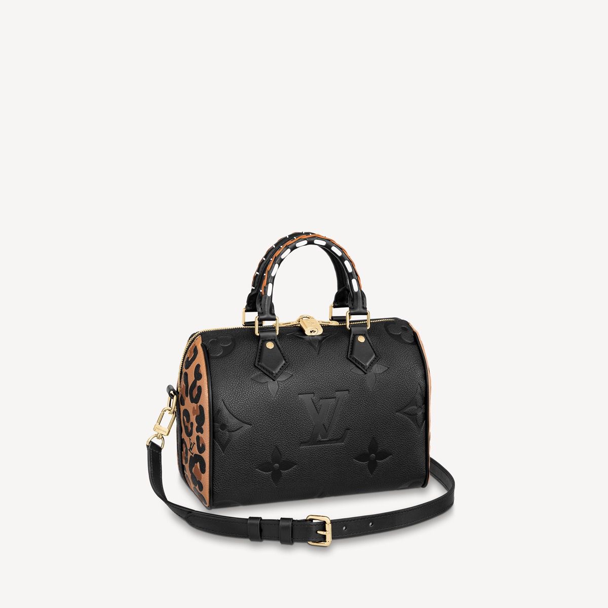 Louis Vuitton GIANT WILD AT HEART SPEEDY Monogram Empreinte Shoulder Bag
