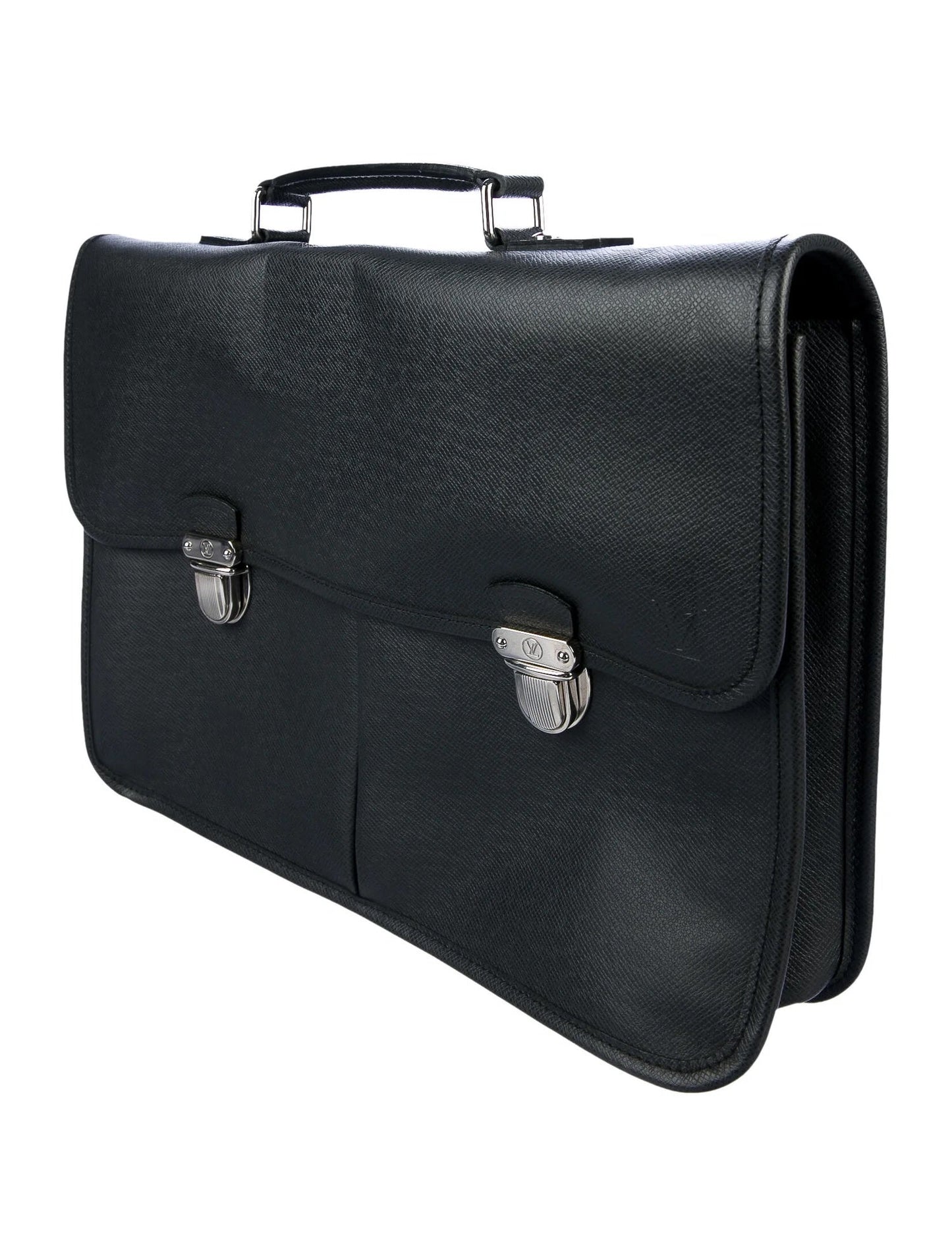 Louis Vuitton TAIGA ANTON Leather Shoulder Bag