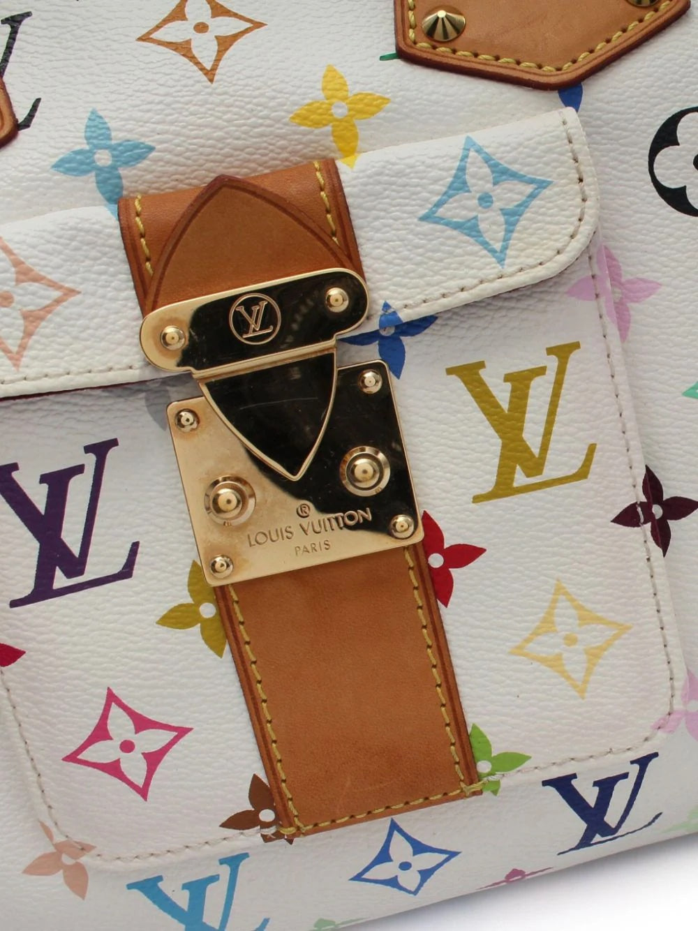 Louis Vuitton X TAKASHI MURAKAMI LIMITED EDITION Monogram Multicolor Speedy Handbag