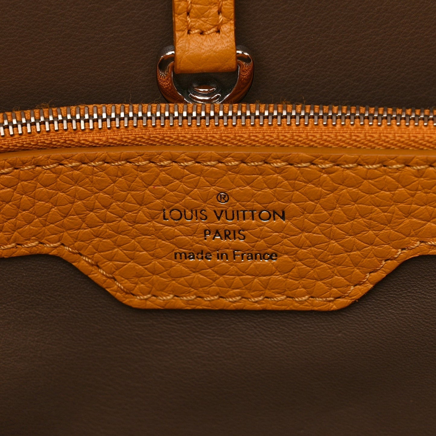 Louis Vuitton Taurillon Capucines Mm Tourenesol Hat