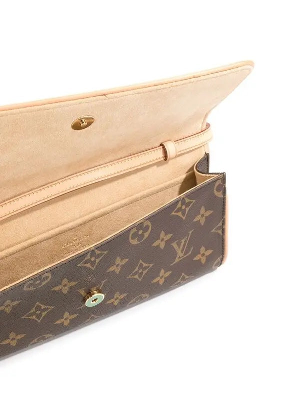 Louis Vuitton TWIN GM POCHETTE Monogram Shoulder Bag