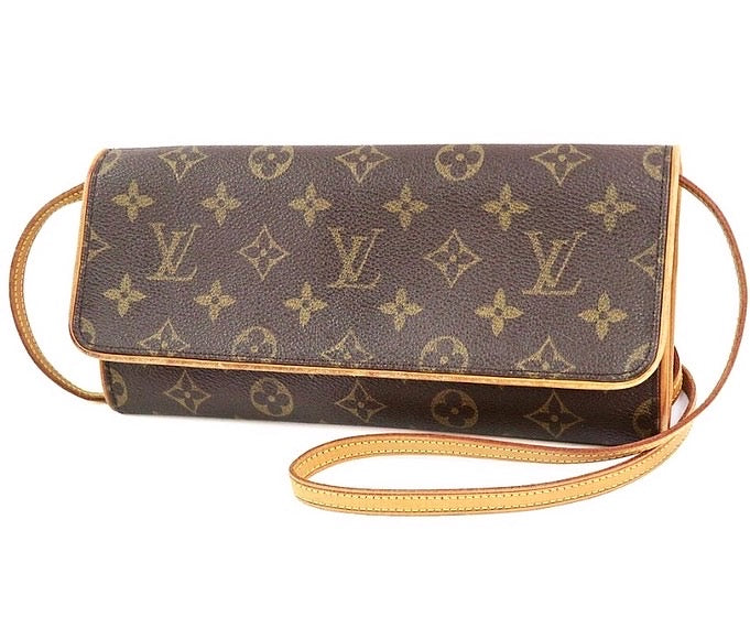 Louis Vuitton TWIN GM POCHETTE Monogram Shoulder Bag