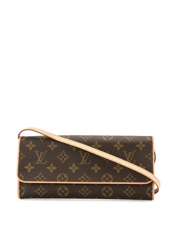 Louis Vuitton TWIN GM POCHETTE Monogram Shoulder Bag