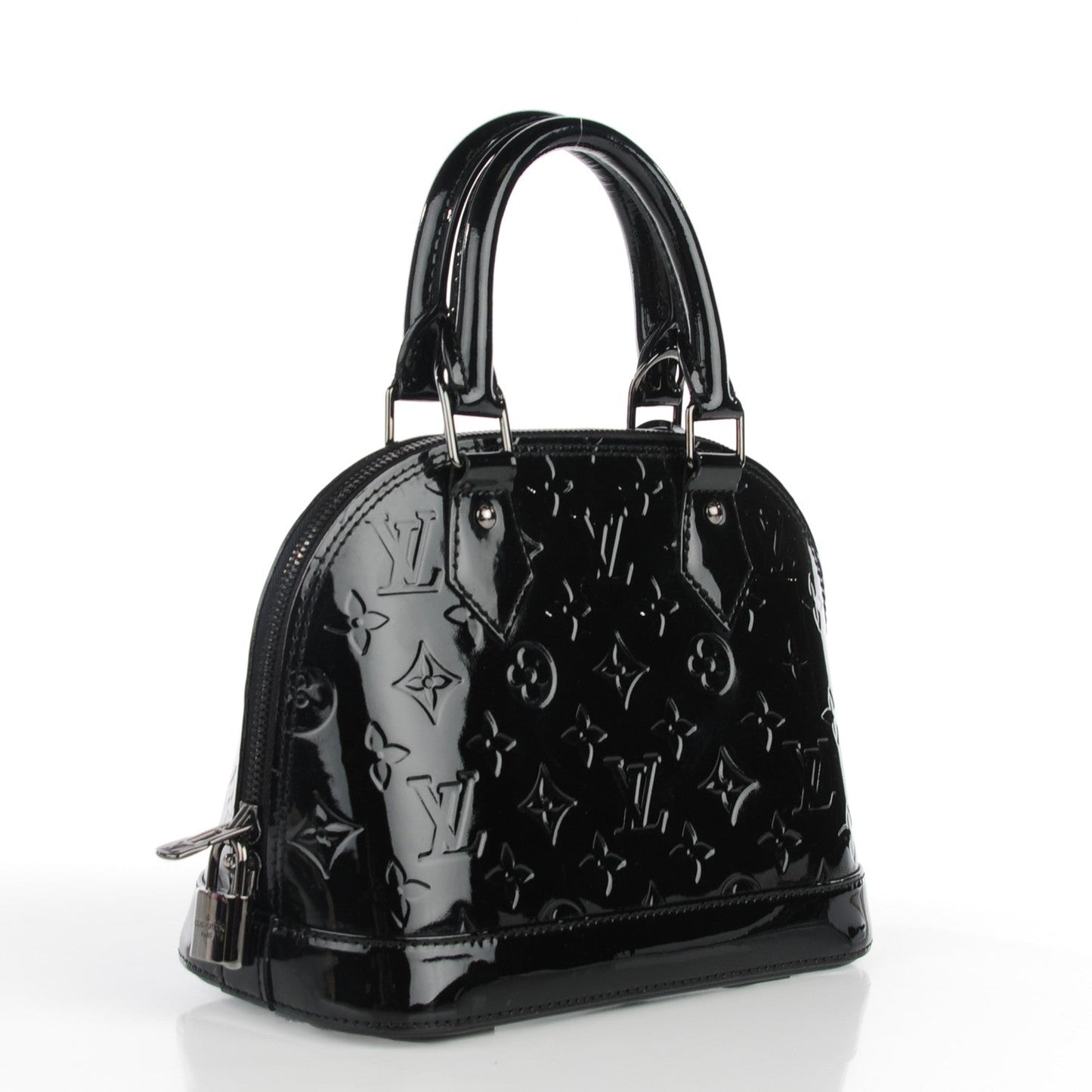 Louis Vuitton ALMA BB Noir Vernis Handbag