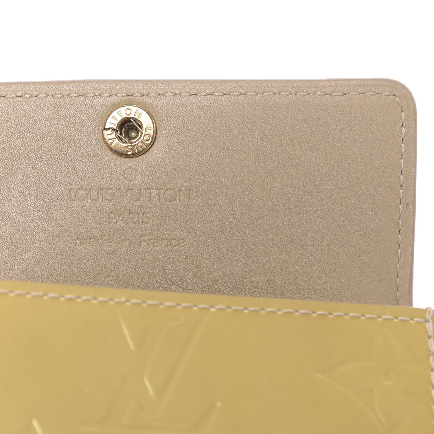 Louis Vuitton LUDLOW EMBOSSED VENIS Monogram Wallet Case