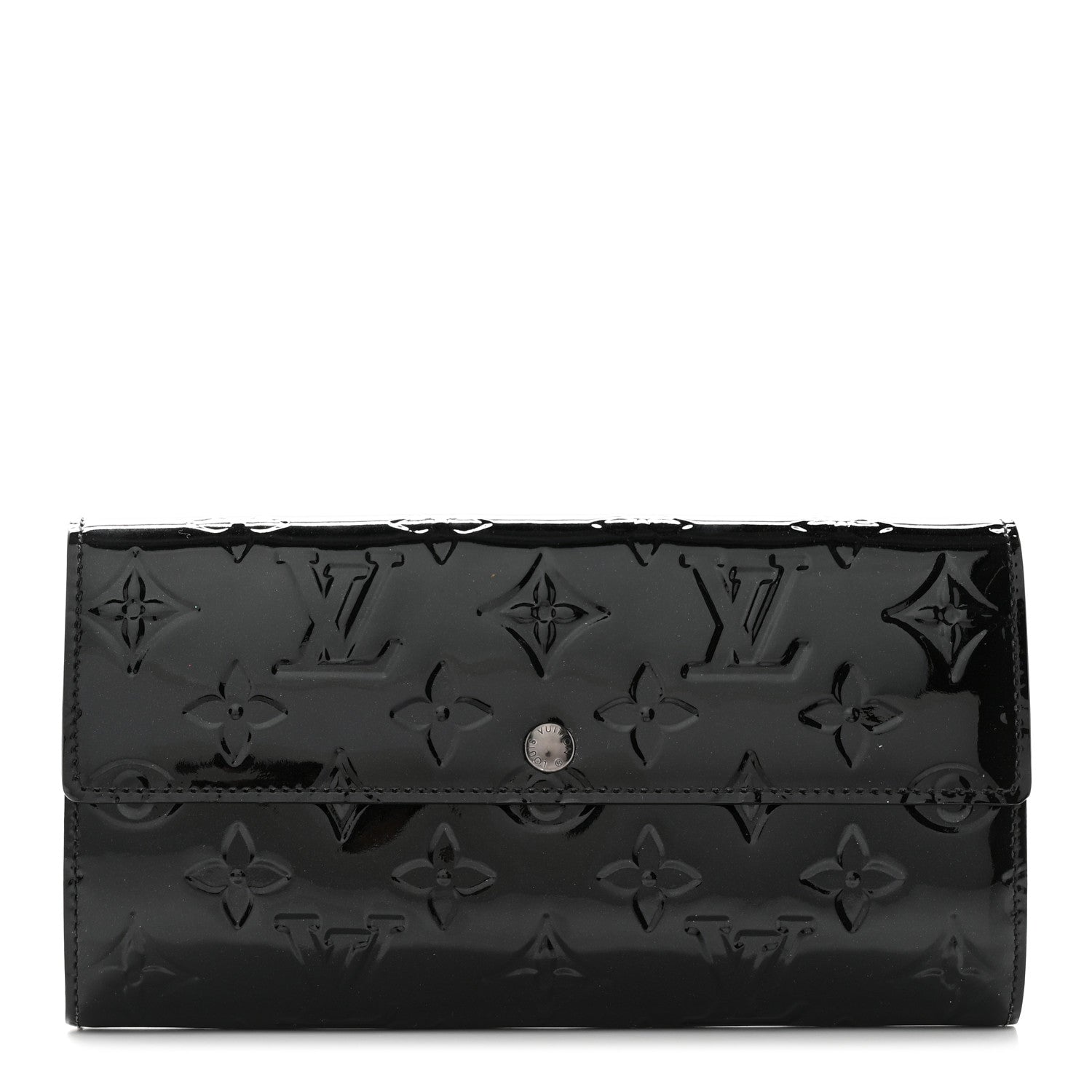 Louis Vuitton SARAH Monogram Vernis Leather Wallet Case
