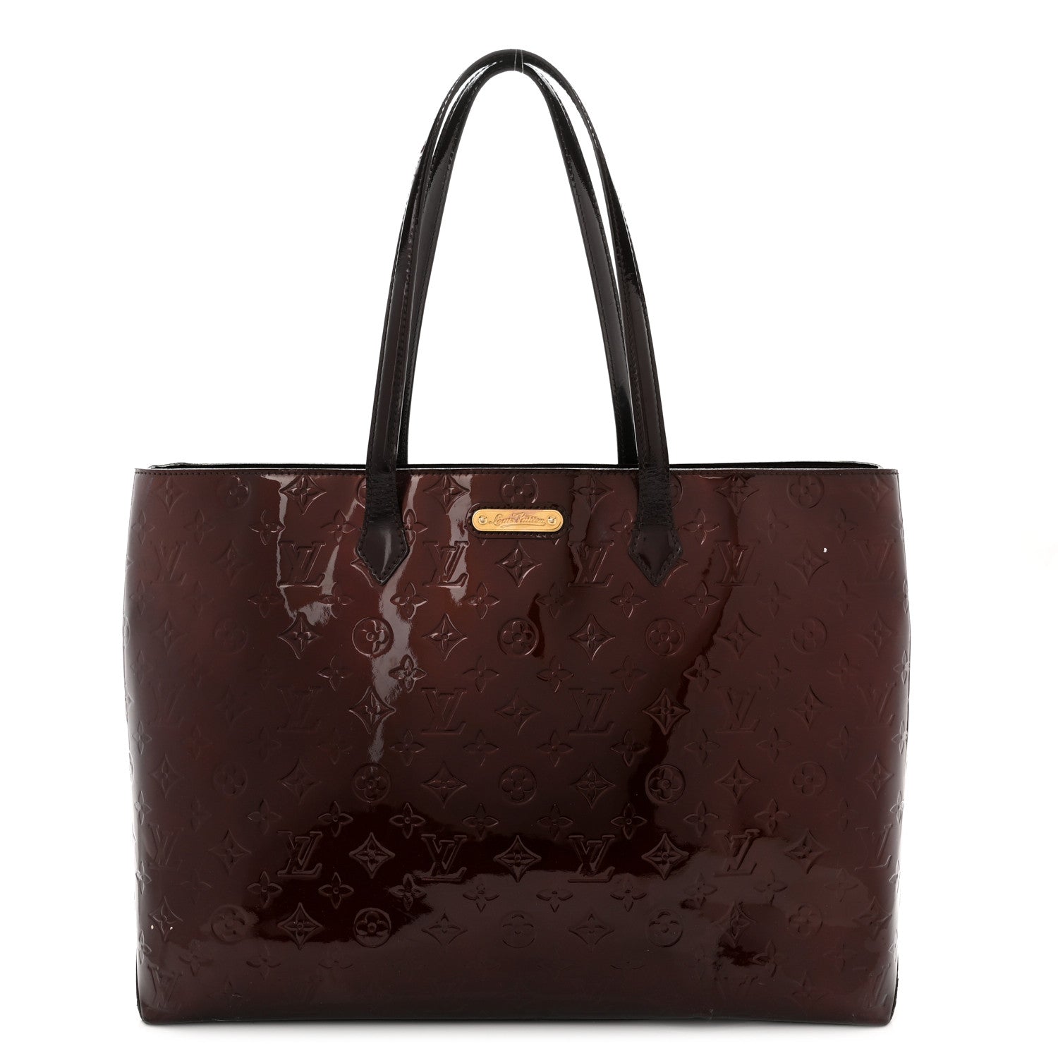 Louis Vuitton WILSHIRE GM Monogram Vernis Tote Bag