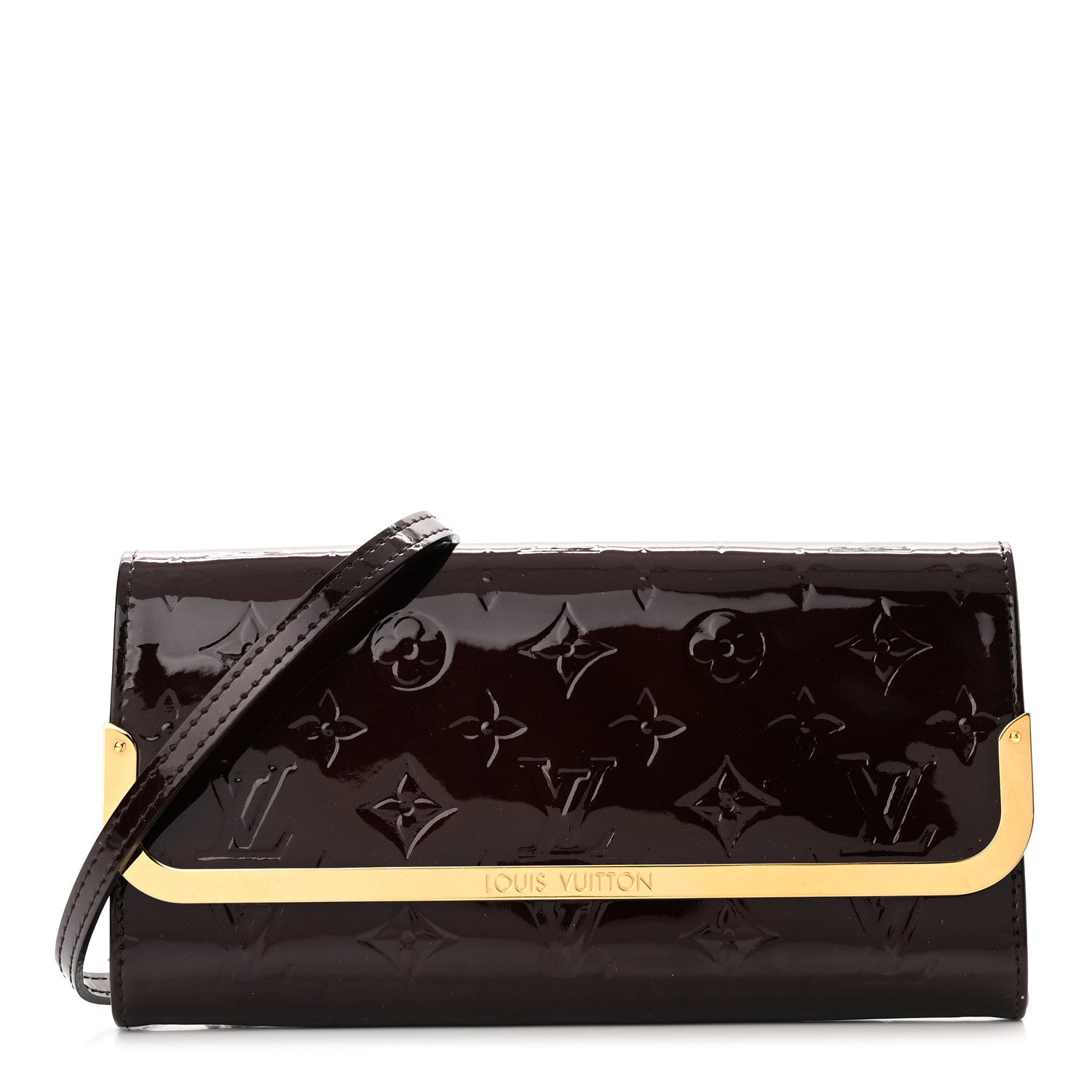 Louis Vuitton ROSSMORE AMARANTE MM Vernis Handbag