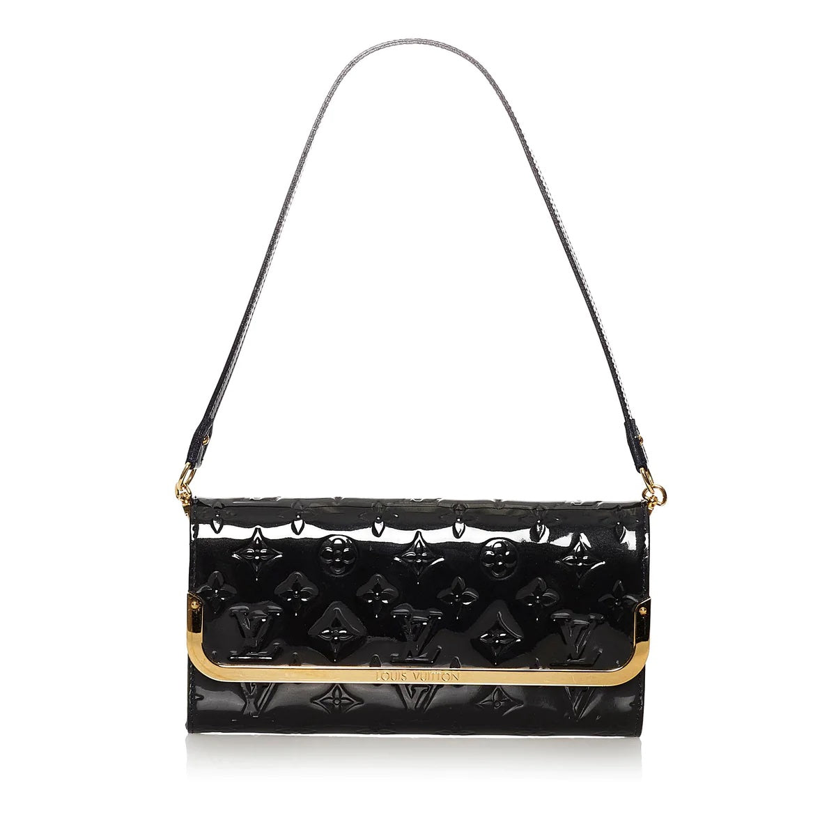 Louis Vuitton ROSSMORE AMARANTE MM Vernis Handbag