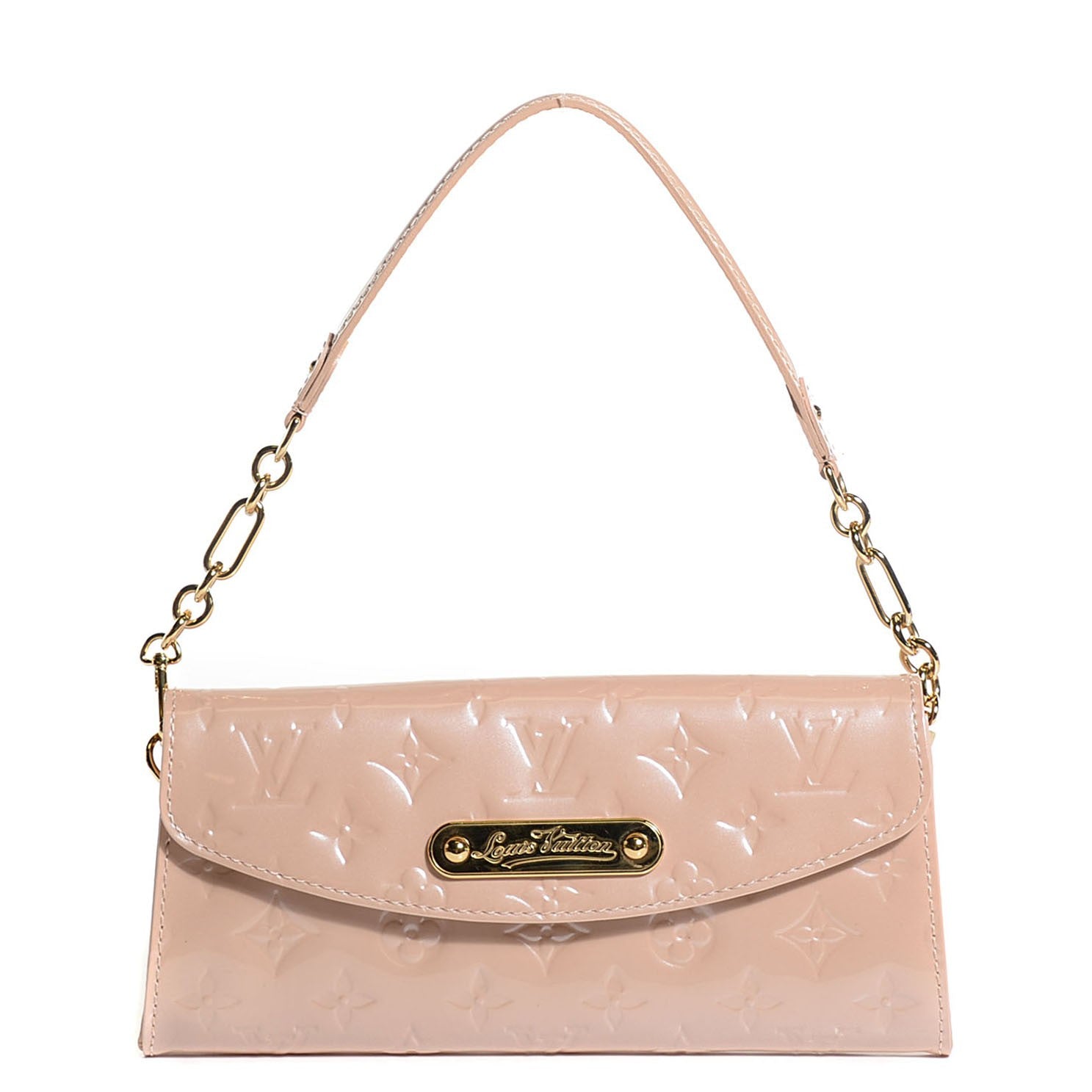 Louis Vuitton SUNSET ROSE Monogram Vernis Handbag
