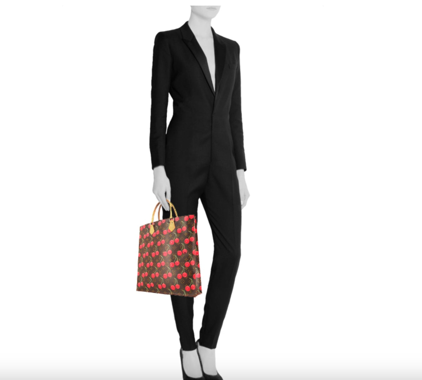 Louis Vuitton X TAKASHI MURAKAMI CERISES SACE Monogram Tote Bag