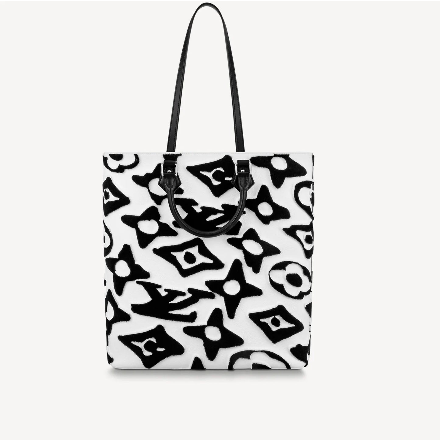 Louis Vuitton X URS FISCHER TUFTED CABAS Monogram Tote Bag