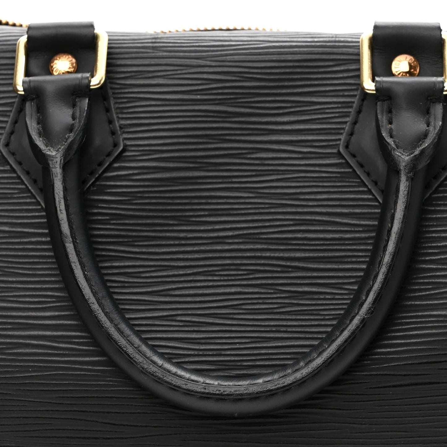 Louis Vuitton SPEEDY 25 Epi Leather Black Handbag
