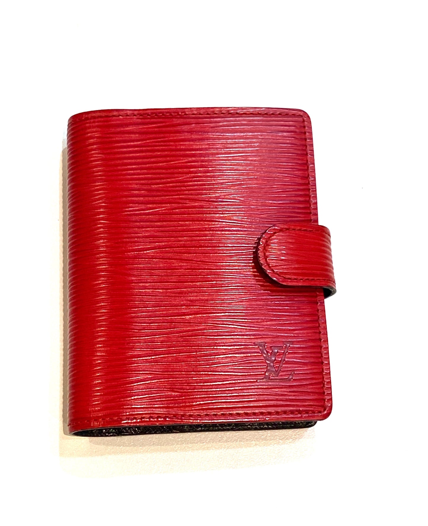 Louis Vuitton COMPACT Epi Leather Wallet Case