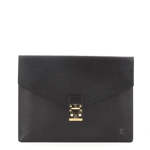 Louis Vuitton PORTE DOCUMENT Epi Leather Handbag