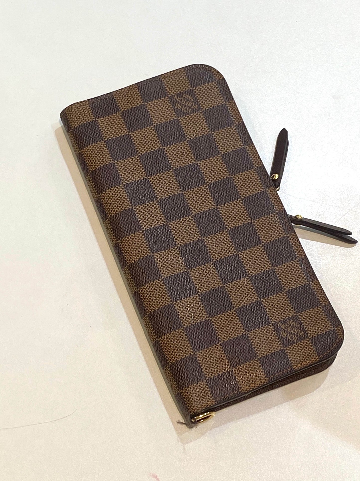 Louis Vuitton EBENE INSOLITE Damier Wallet Case