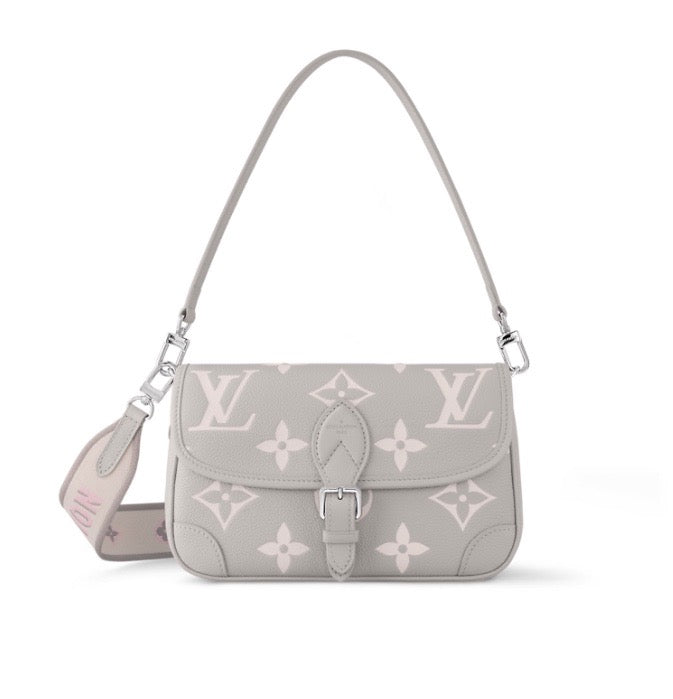 Louis Vuitton DIANE Monogram Empreinte Leather Handbag