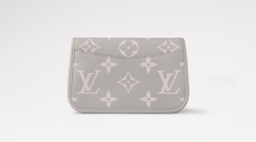 Louis Vuitton DIANE Monogram Empreinte Leather Handbag