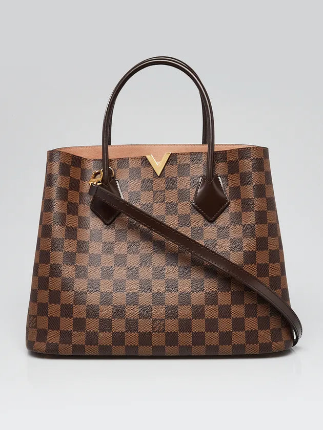 Louis Vuitton DAMIER EBENE Canvas Satchel Bag