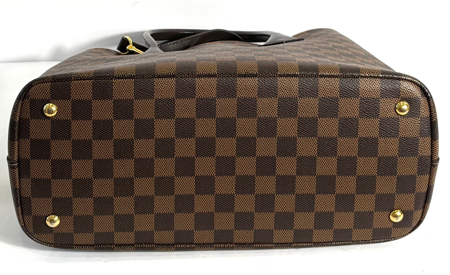 Louis Vuitton DAMIER EBENE Canvas Satchel Bag