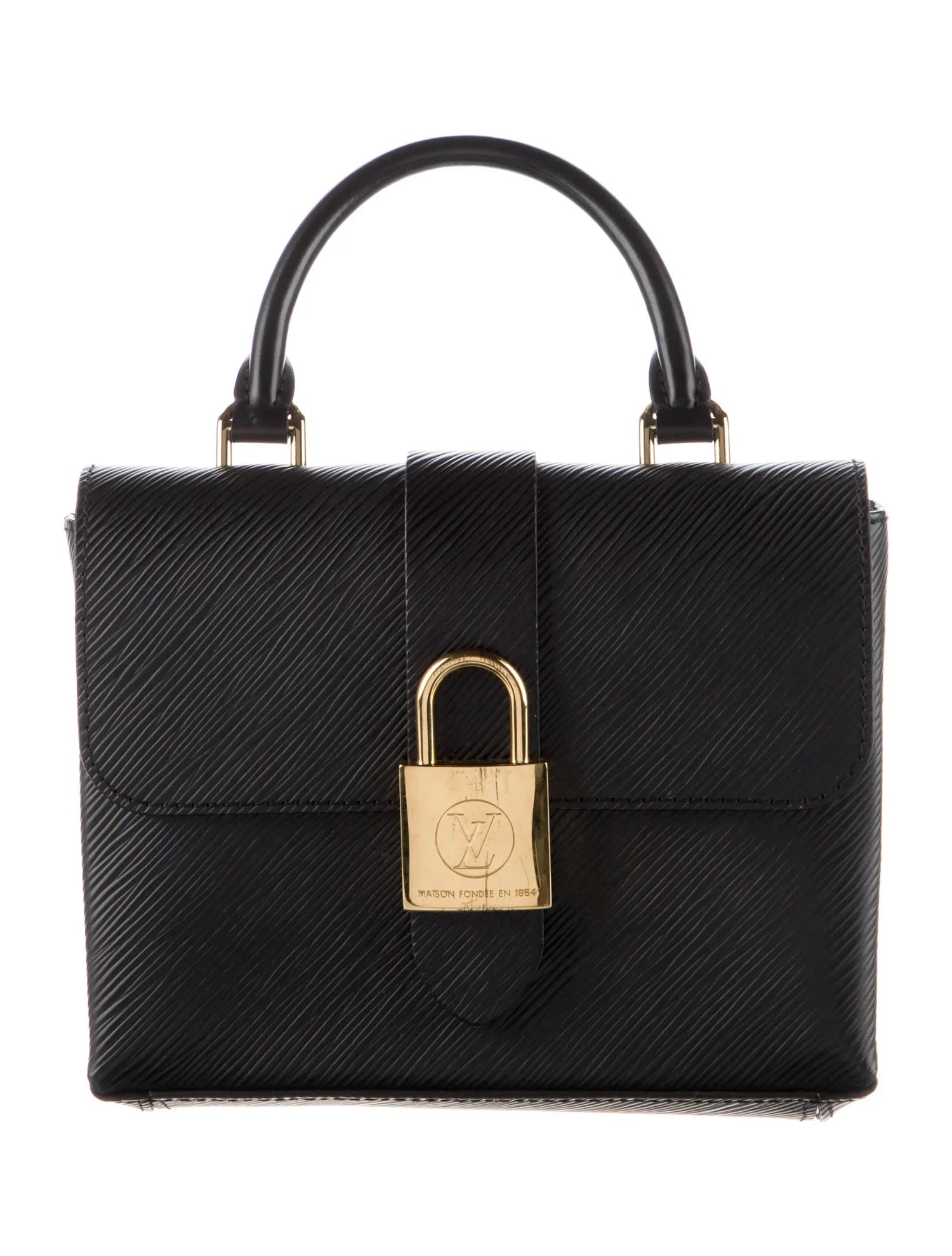 Louis Vuitton LOCKY BB Leather Shoulder Bag