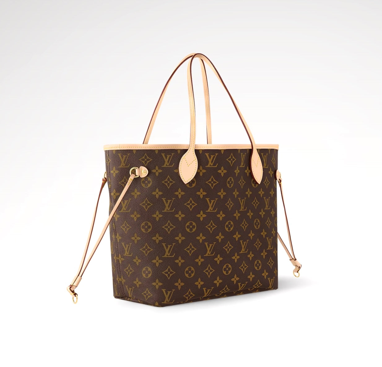 Louis Vuitton MM Monogram Neverfull Tote Bag Bag Mm