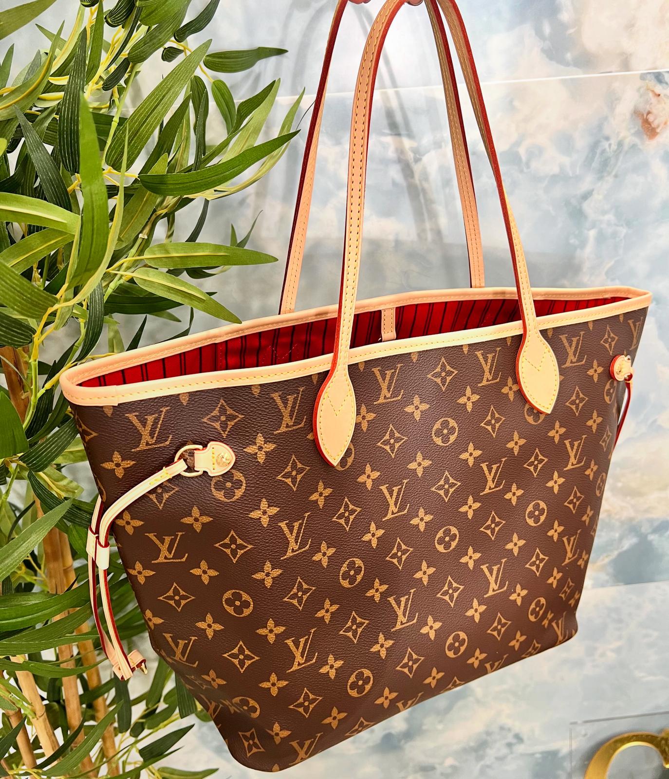 Louis Vuitton MM Neverfull Tote Bag