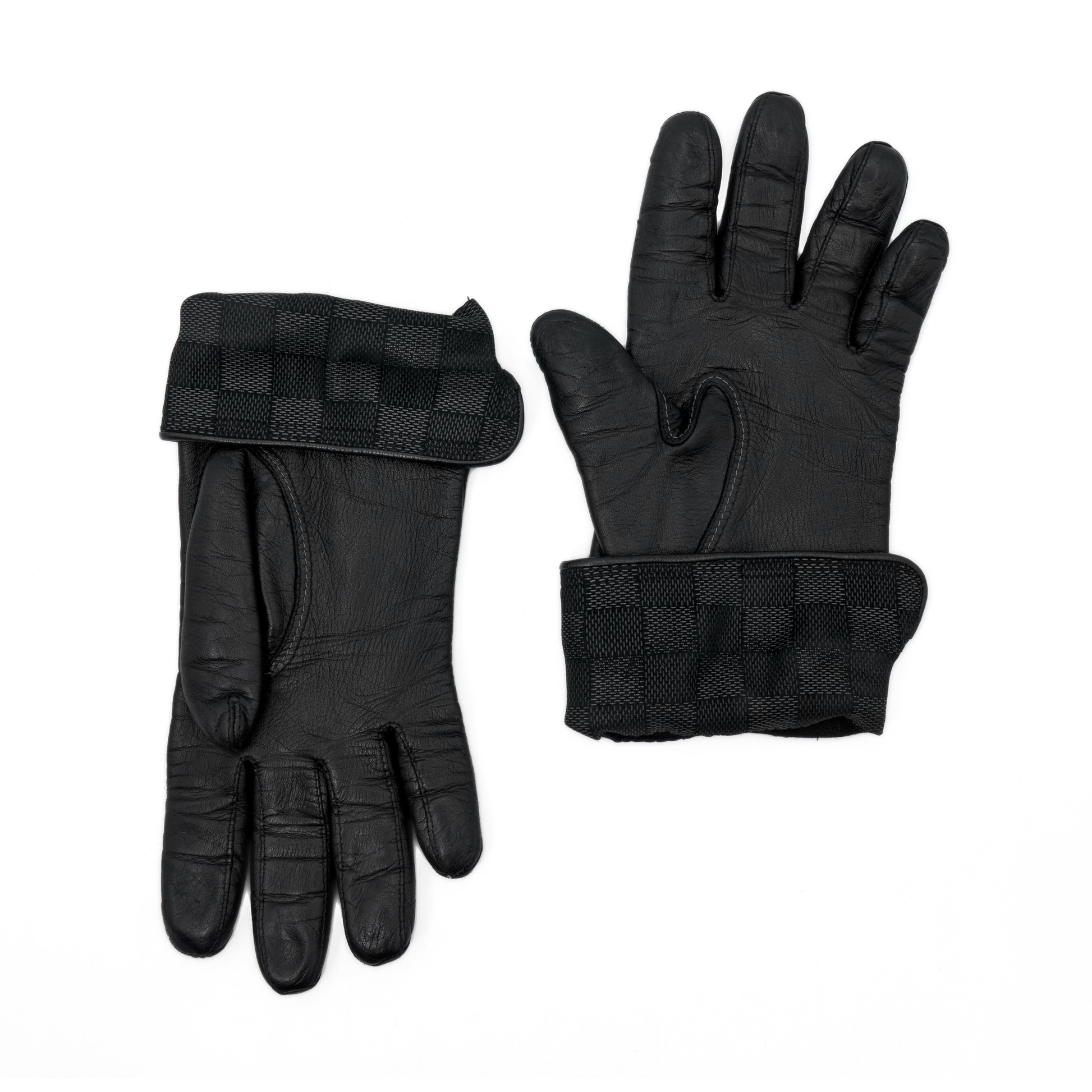 Louis Vuitton Leather Gloves Fashion Accessory