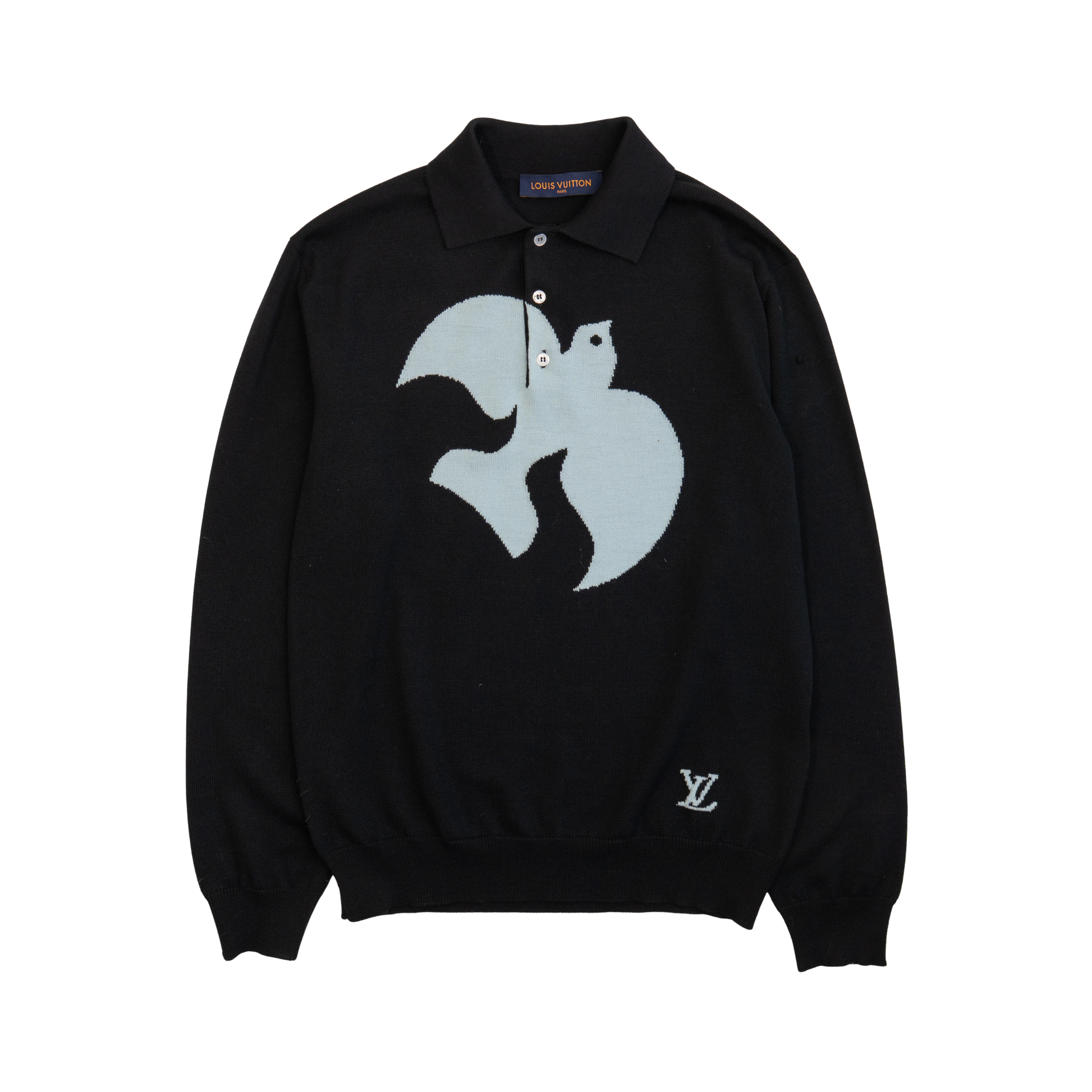 Louis Vuitton 'Virgil Homage Dove' Polo - Men's S Fashion Accessory