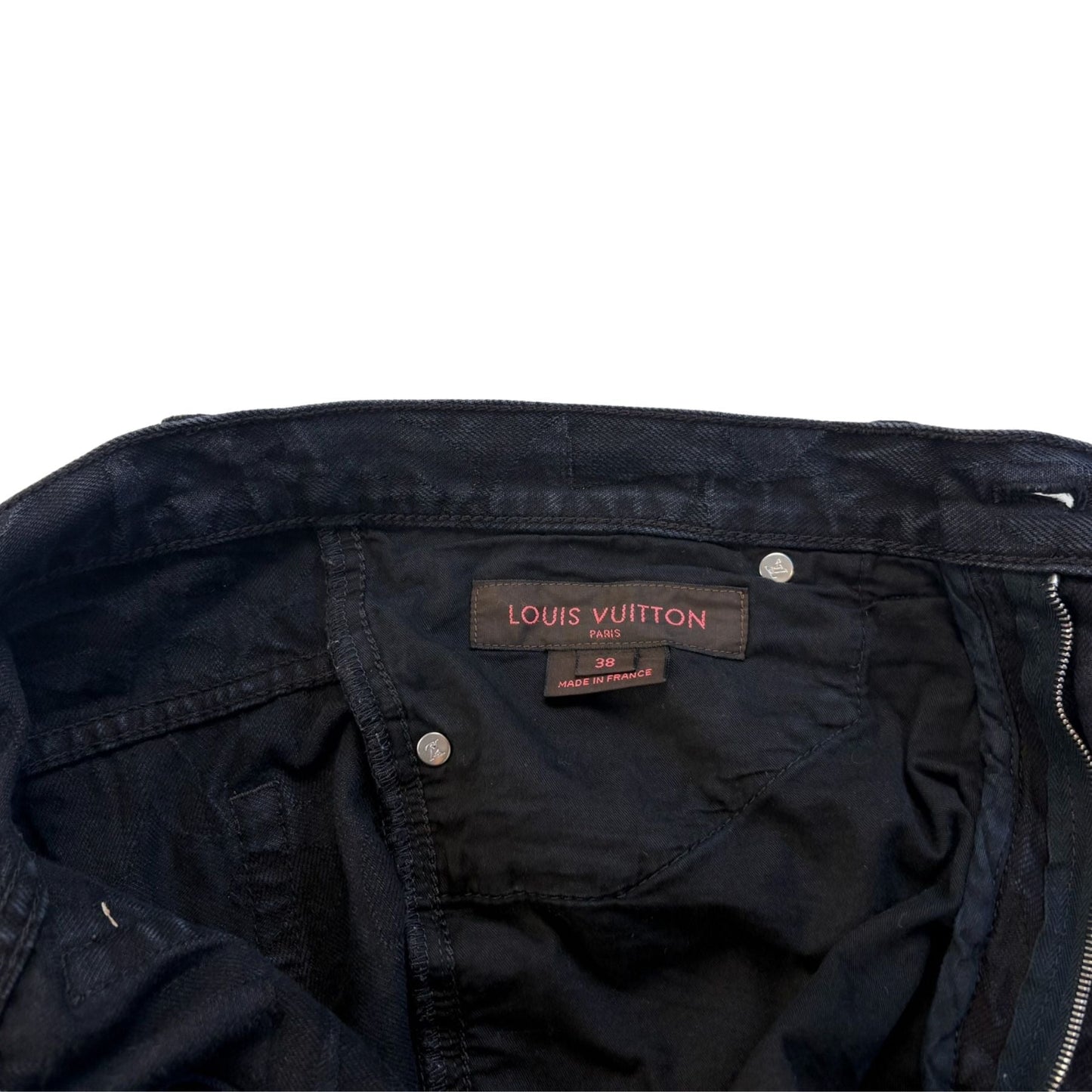 Louis Vuitton x Stephen Spro '2008 Graffiti Monogram' Jeans - Women's 38 Fashion Apparel