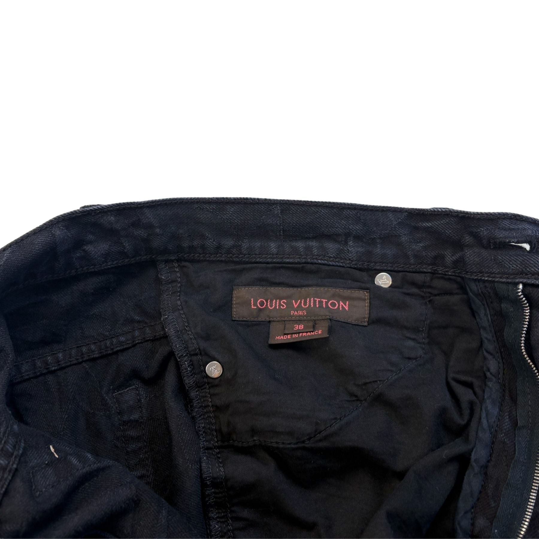 Louis Vuitton x Stephen Spro '2008 Graffiti Monogram' Jeans - Women's 38 Fashion Apparel