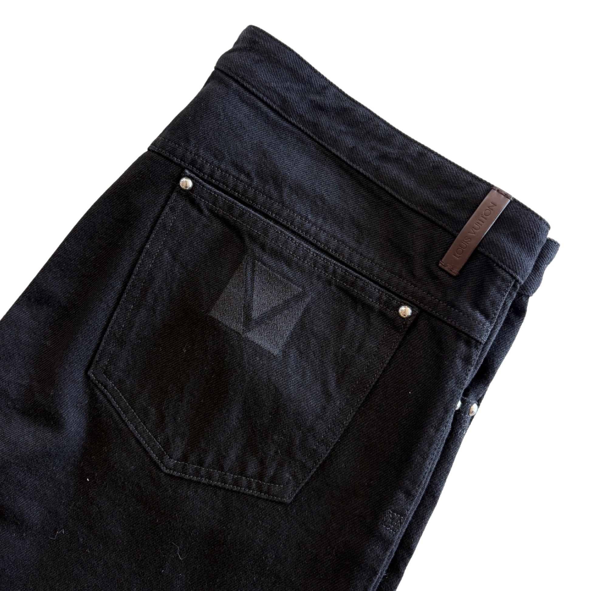 Louis Vuitton Slim-Straight Jeans - Men's 34 Fashion Apparel