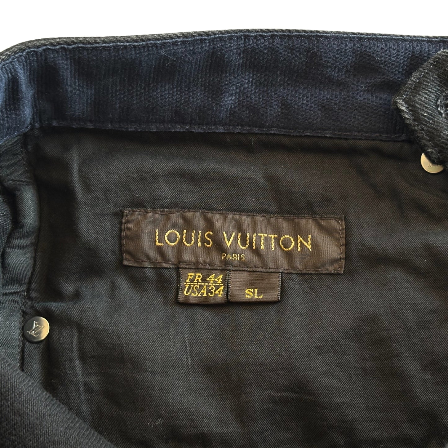 Louis Vuitton Slim-Straight Jeans - Men's 34 Fashion Apparel