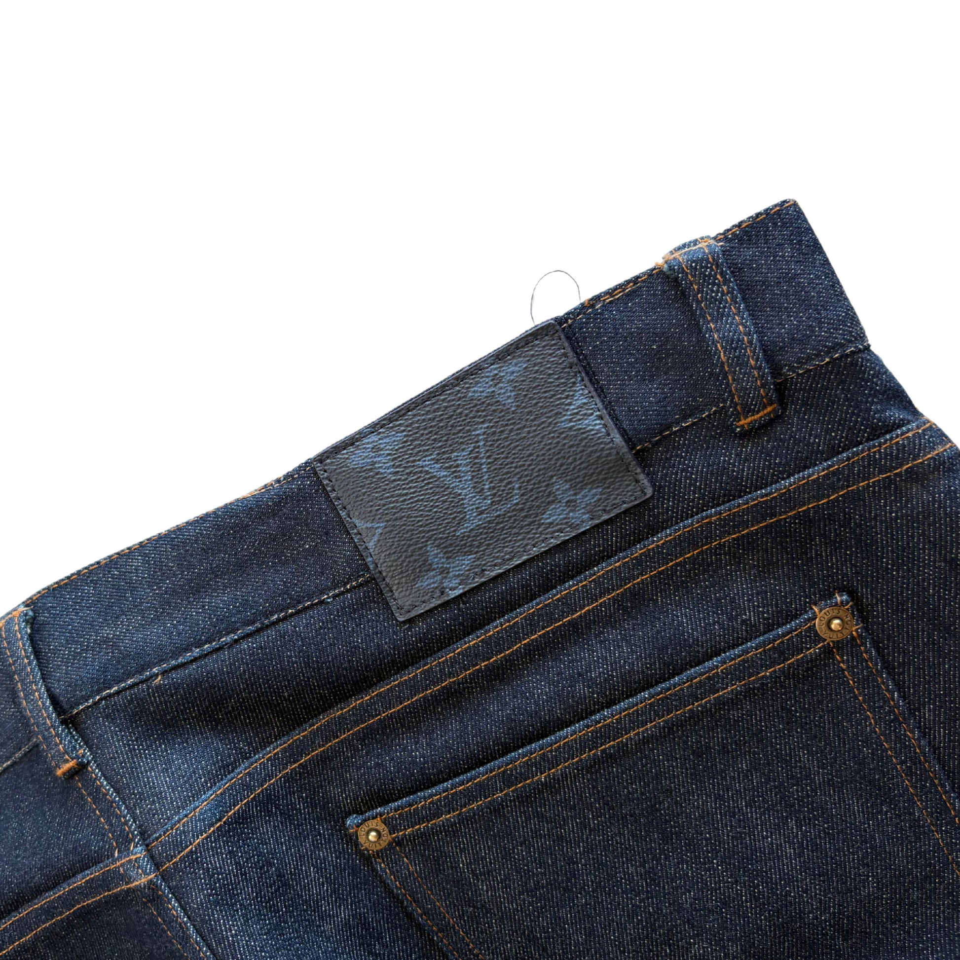 Louis Vuitton Slim Stretch Jeans - Men's 36 Fashion Apparel