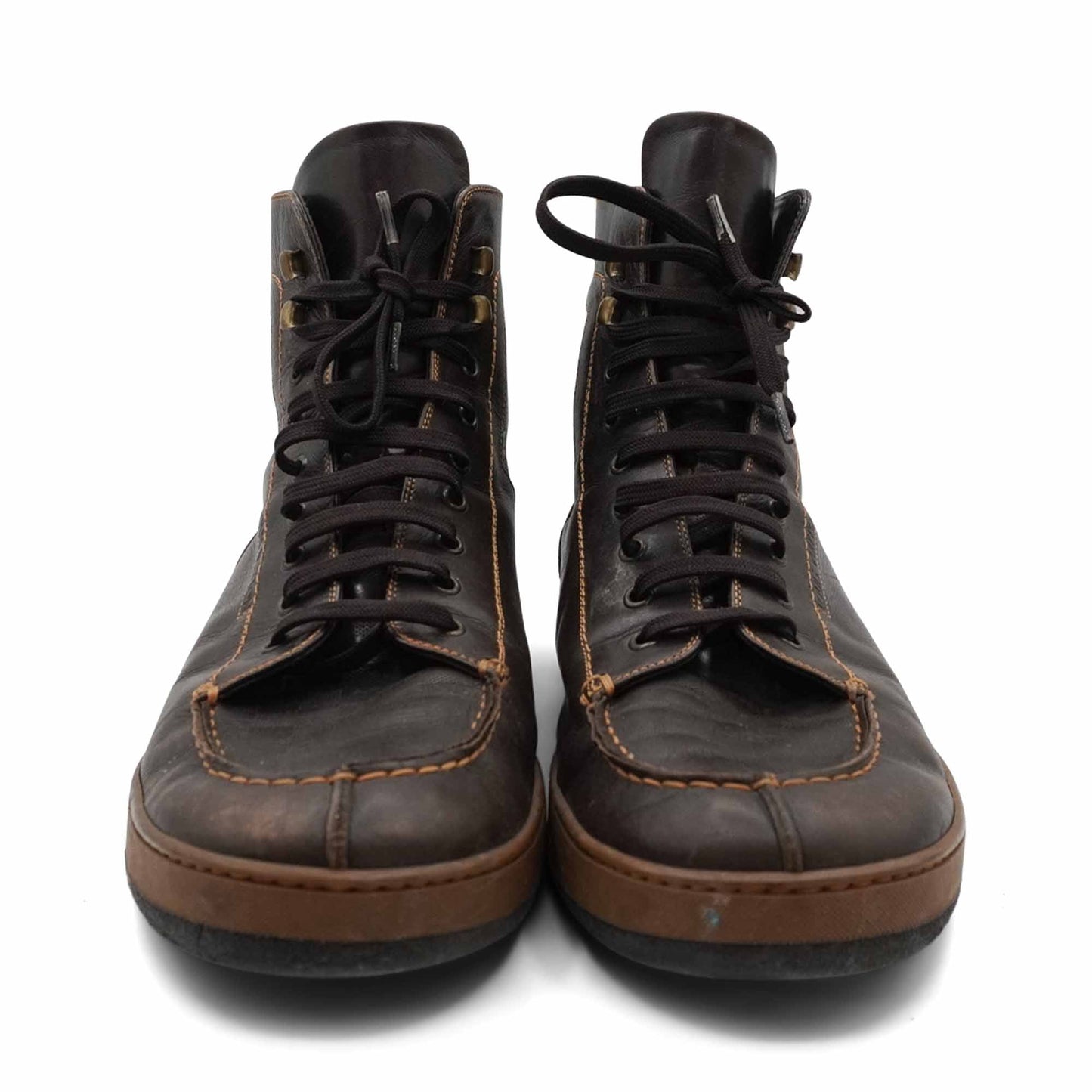 Louis Vuitton 'Petit Damier' Hightop Sneakers - Men's 10