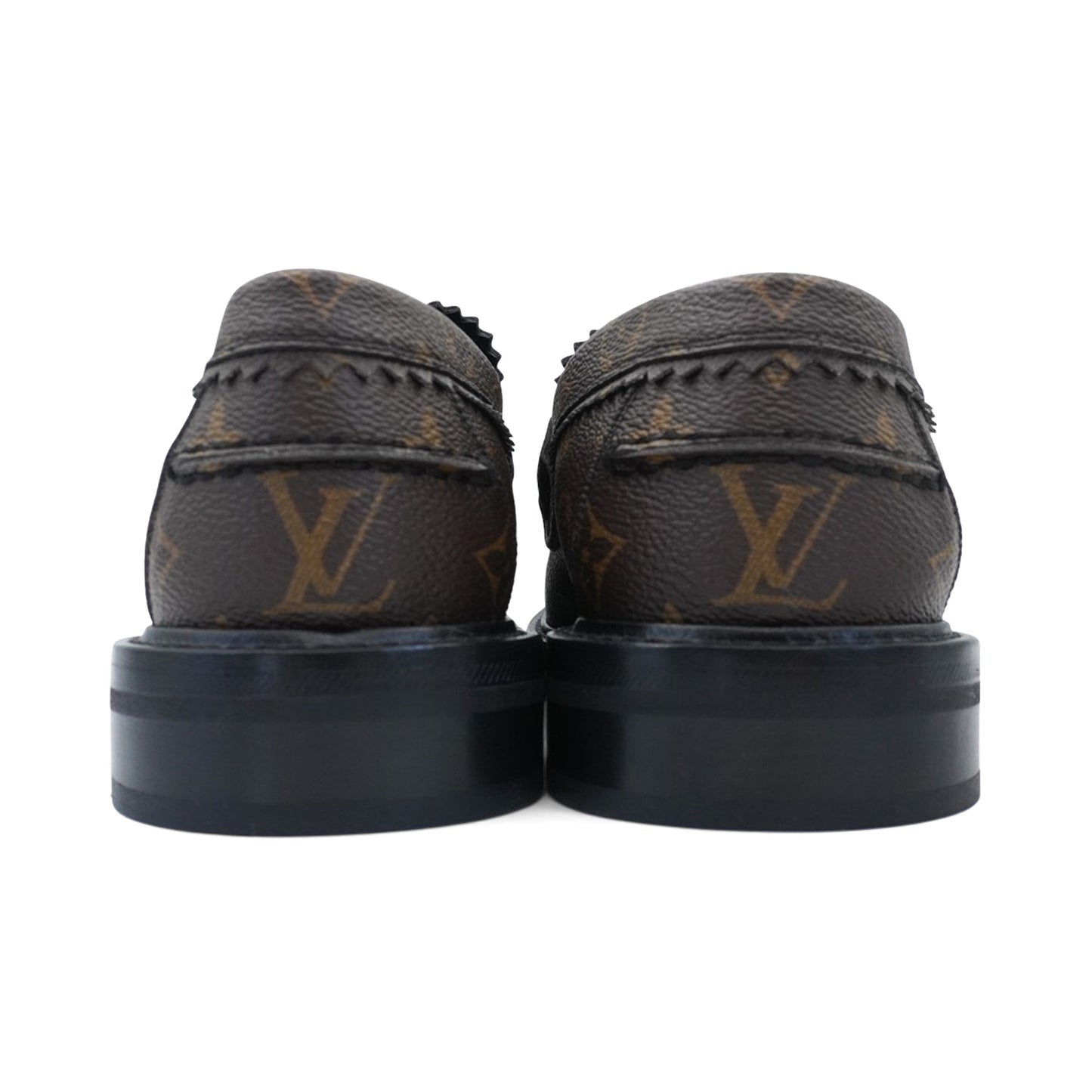 Louis Vuitton 'Voltaire' Monogram Loafers - Men's 8