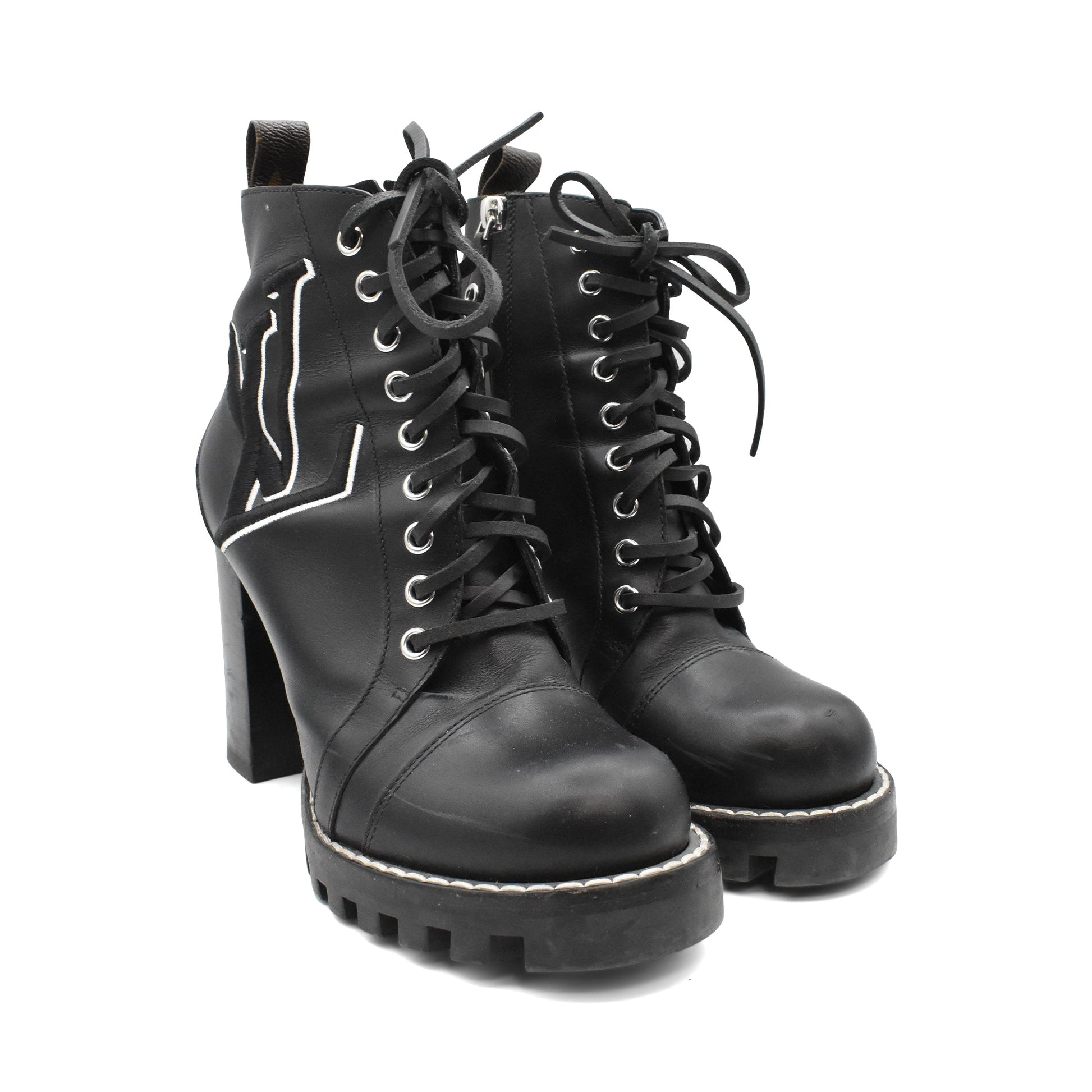 Louis Vuitton 'Star Trail' Ankle Boots - Women's 37.5