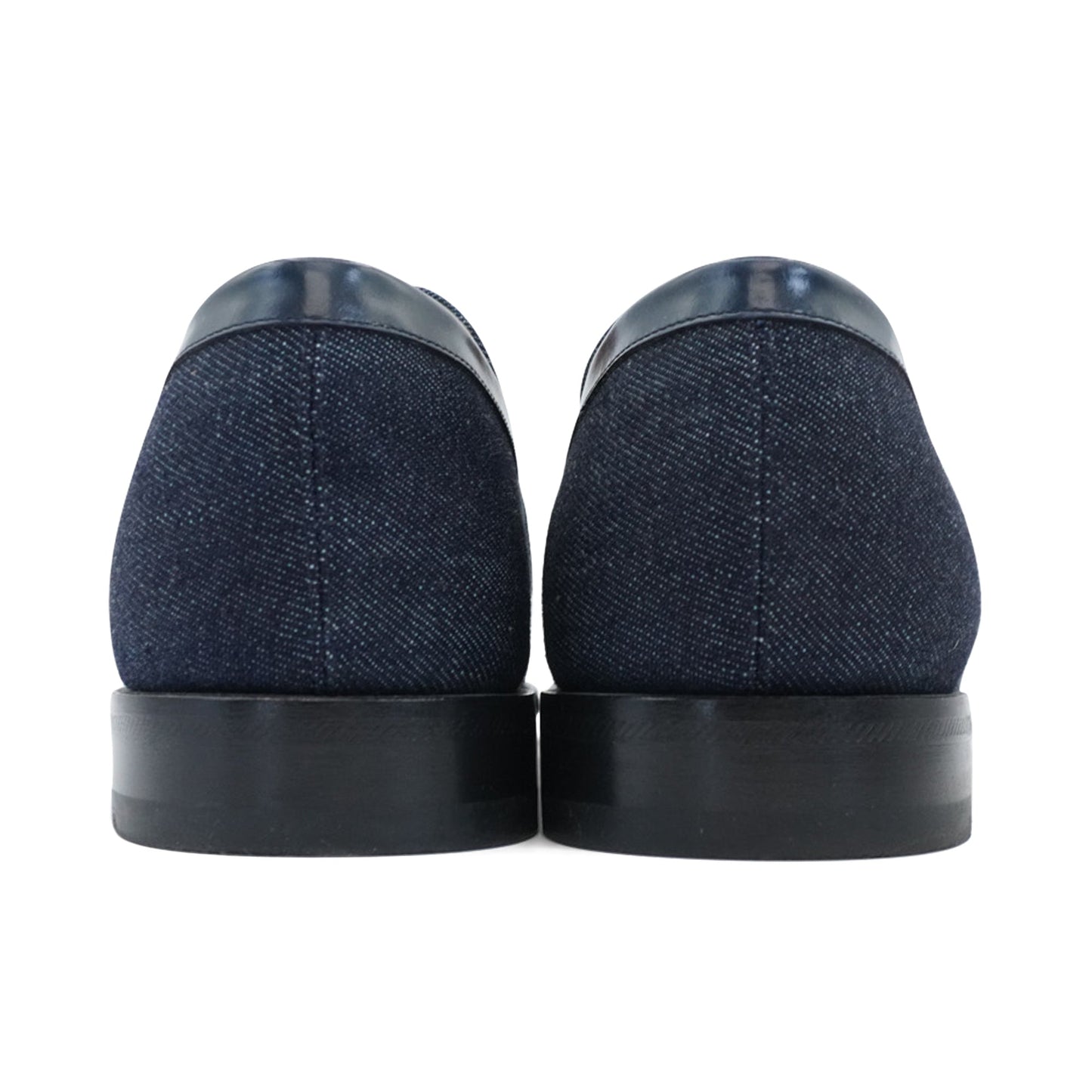 Louis Vuitton 'Saint Germain Denim' Loafers - Men's 7.5