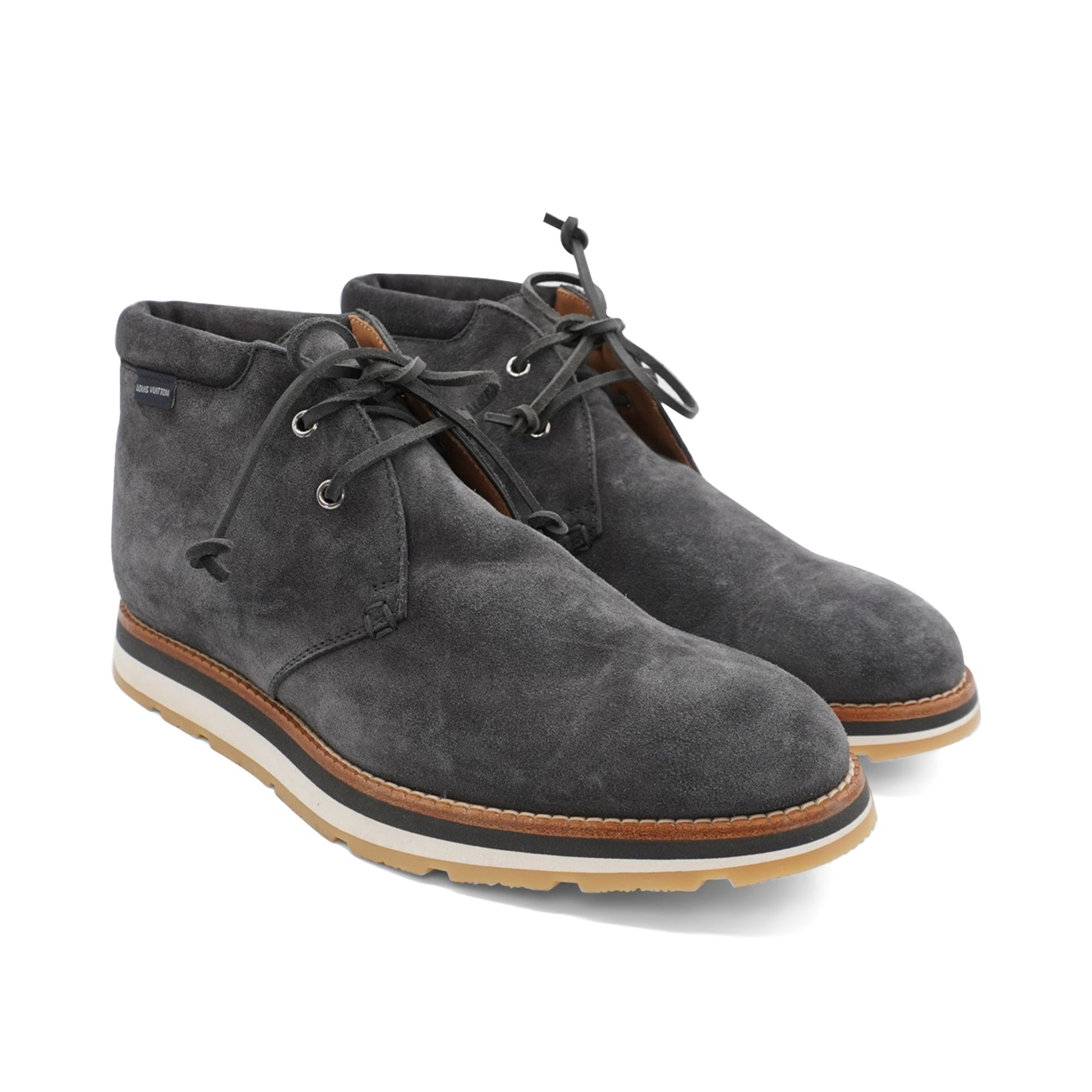 Louis Vuitton Suede Ankle Boots - Men's 7.5