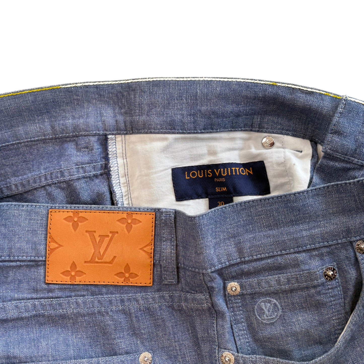 Louis Vuitton Slim-Fit Jeans - Men's 30 Fashion Apparel