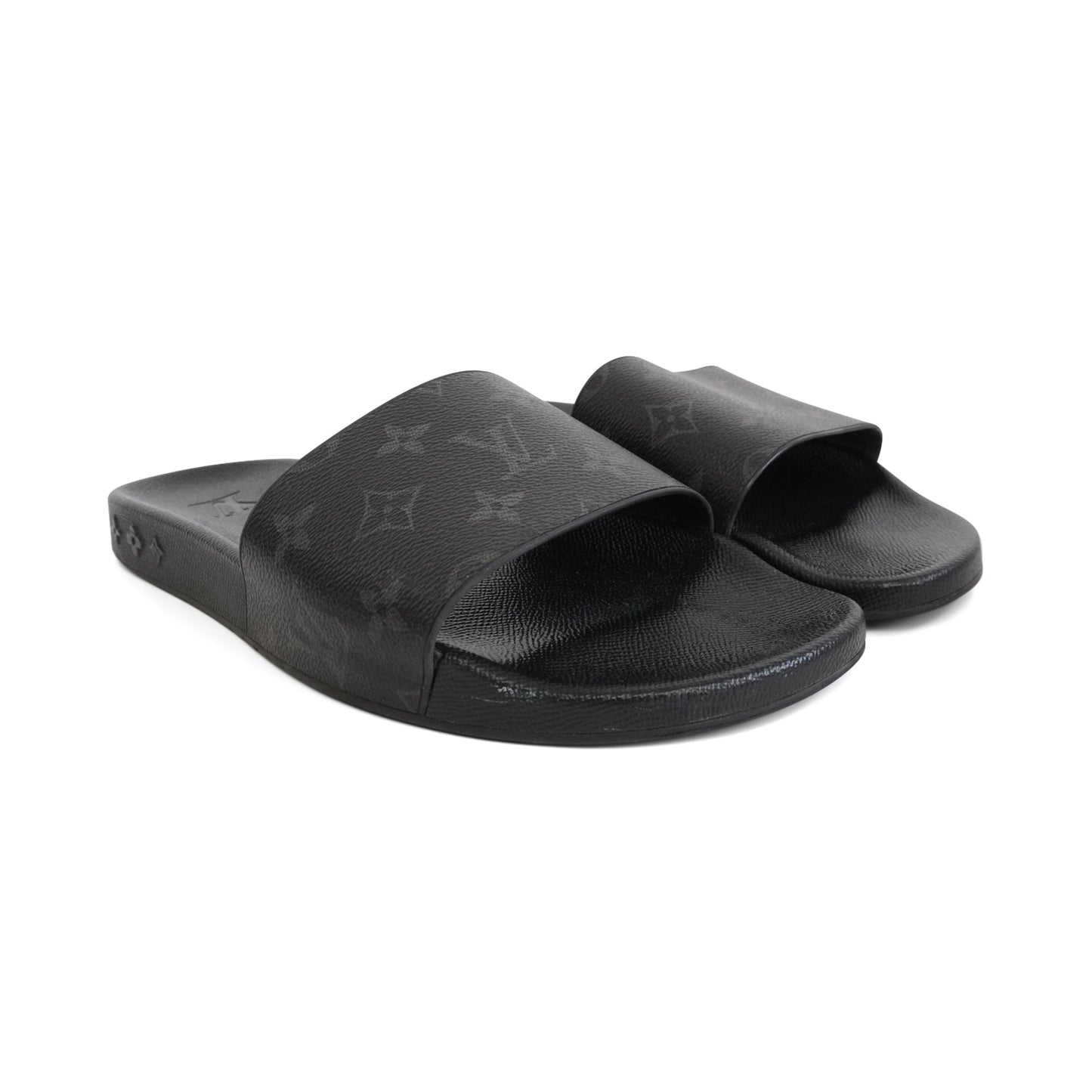 Louis Vuitton Monogram Pool Slides - Men's 8 Women Shoes