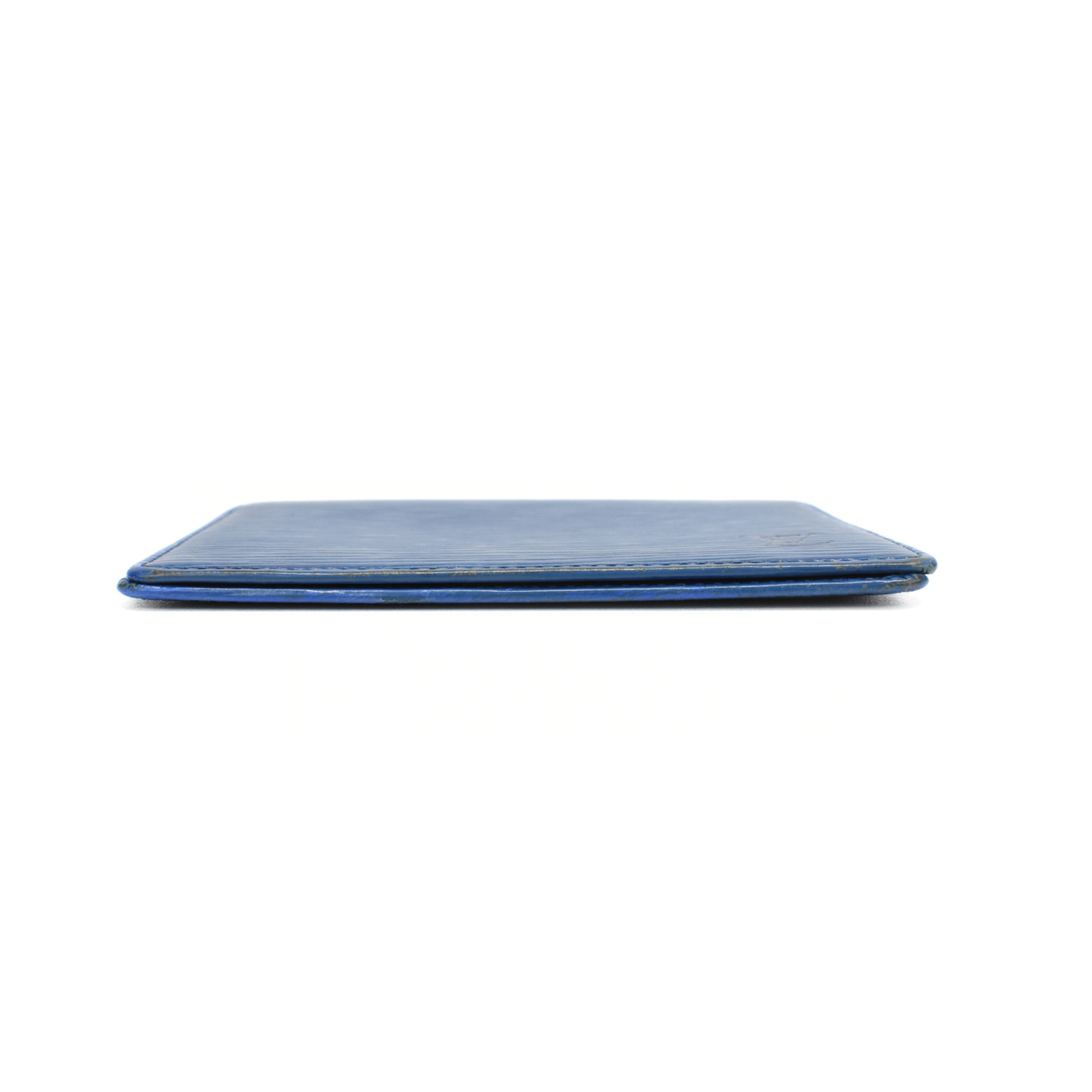 Louis Vuitton Photo Wallet Blue Leather