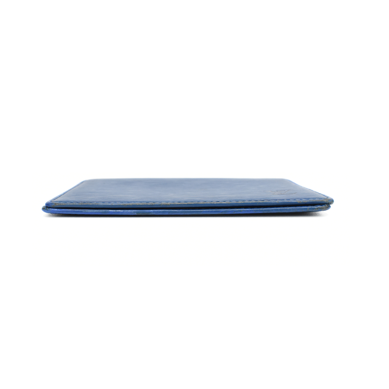 Louis Vuitton Photo Wallet Blue Leather