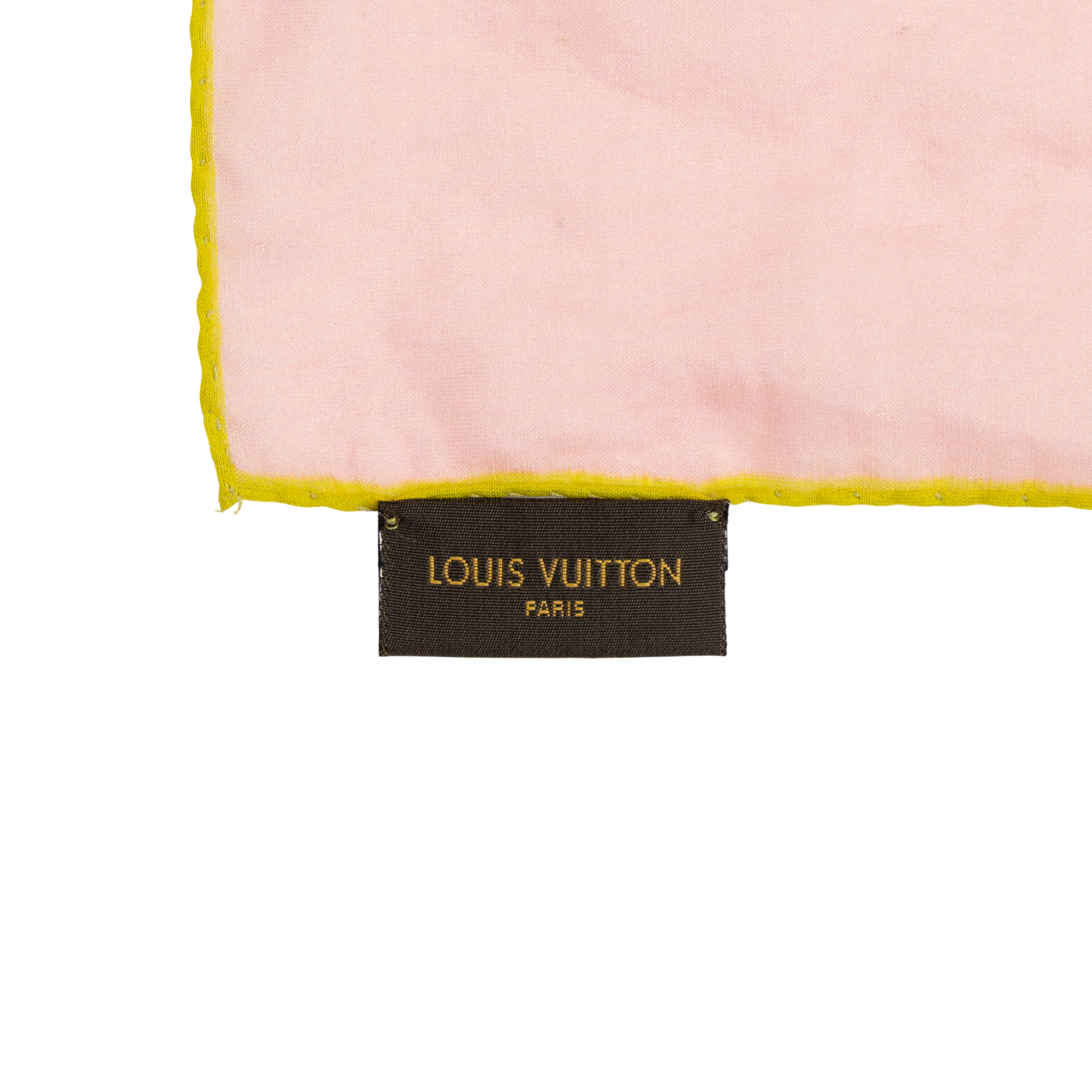 Louis Vuitton 'Pareo ua Keepall Rose' Square Scarf