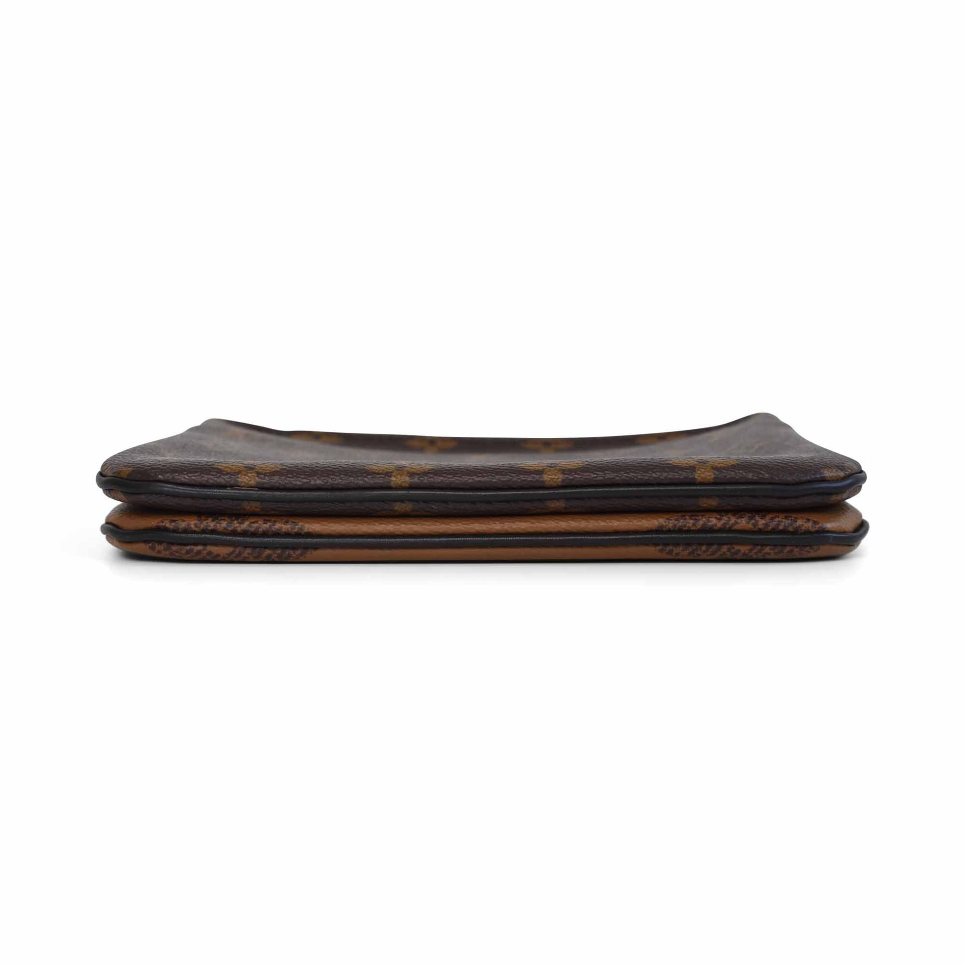 Louis Vuitton 'Reverse Monogram Double Zip Pochette' Pouch